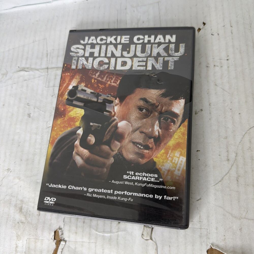 DVD Shinjuku Incident 2009 Jackie Chan Action Crime Thriller Brand New Sealed